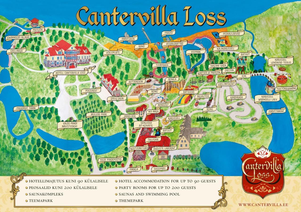 Cantervilla Castle Otepää 외부 사진